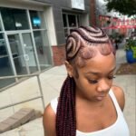 Cornrow femme coiffeuse afro