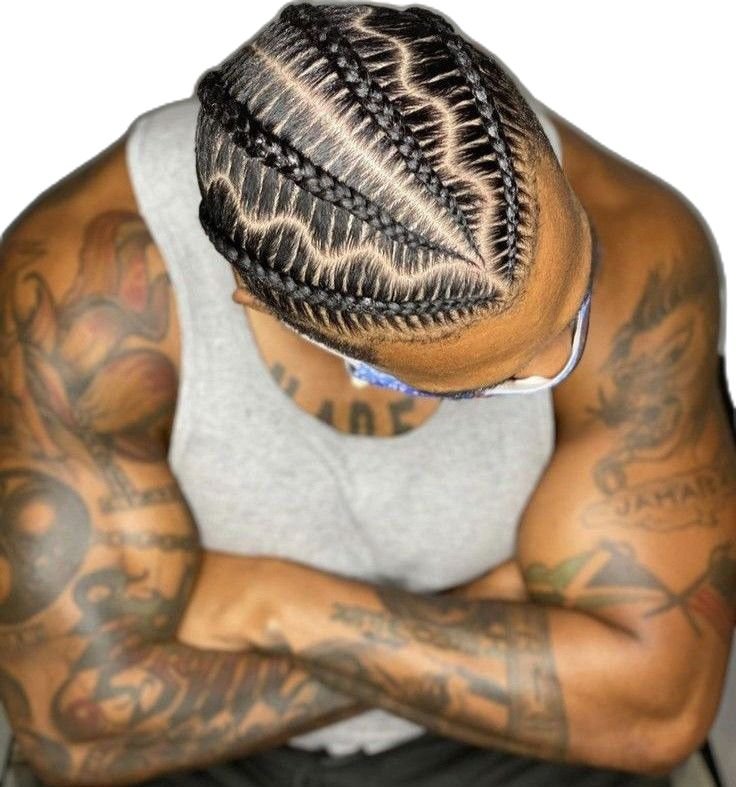 Cornrow homme coiffeur afro
